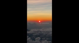 Scenic Sunset View of Volcan de Fuego in Guatemala