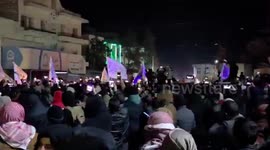 Syria: The people of Idlib are gathering in Seven Lakes Square to receive 52 bodies of fighters from the Syrian Army, sons of Idlib, who were killed in battles against QSD militias in the Syrian Jazira