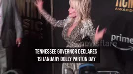 IN CASE YOU MISSED IT: Tennessee Governor declares 19 January Dolly Parton Day