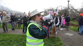 Anti-ICE Protest: Oregon