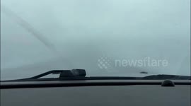 US, Mapleton: Whiteout Conditions Shut Down I-94