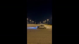 Guy's Girlfriend Crashes Car in Empty Parking Lot