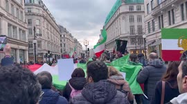 UK: Thousands Join ‘Free Iran’ March in London to Demand IRGC Proscription