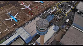 East Midlands Airport: Unveiling the ATC Tower and Runway by Drone