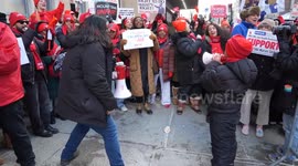 New YorkCity nurses continue their strike on eighth day 2