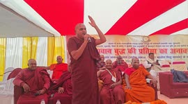 Large Buddha statue delights devotees at unveiling in India