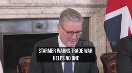 Starmer Warns Trade War Helps No One