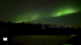 Rare Solar Storm Triggers Northern Lights Across Europe and North America 3