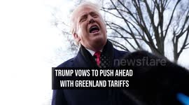Trump Vows To Push Ahead With Greenland Tariffs
