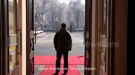 Czech president meets Ukrainian counterpart in Kyiv