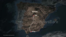 MOTION GRAPHICS - Death toll climbs to 39 in Spain high-speed train collision