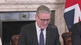 UNCAPTIONED: Starmer Warns Trade War Helps No One