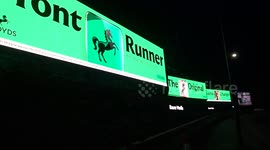 Lloyds Front Runner bank advertising reflects green light on West Cromwell Road Tesco development