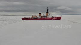 USCGC Polar Star smashes through Antarctic ice in Operation Deep Freeze 2026