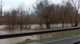 Spain: Heavy Rains Bring Flooding To Girona / 2