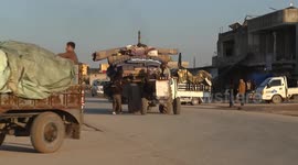 Around 1,000 families move to secure areas after departing Syria's Deir Hafir, occupied by YPG/SDF terror group (2)