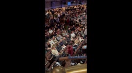 Guy Goes Ballistic at Broadway Show