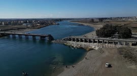 Destroyed bridges in Tabqa captured after YPG/SDF withdrawal