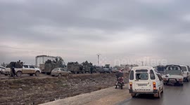 Syrians return home in Deir Hafir after YPG/SDF terror group withdraws (2)