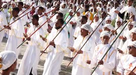 Ethiopian Orthodox Christians mark Epiphany at Dambal Lake in Oromia