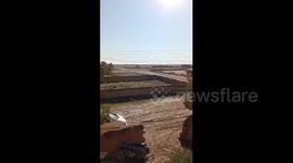 Syria: Video showing the withdrawal of QSD militia from the town of Al-Hol east of Hasakah