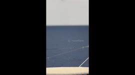 Waterspout Tornado Spotted From Cruise Ship