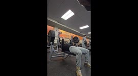 Bar Rolls in Lifter's Hands