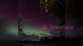 UK: Aurora Explodes Across Southern England In Rare Gloucestershire Night Sky Display
