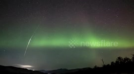 Ireland: Electric Northern Lights Ignite Night Sky Over County Meath