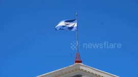 President of El Salvador addresses public prayer event