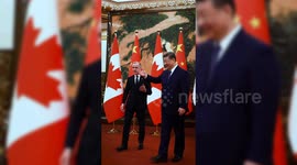 Ties with China ‘more predictable’ than those with US, says Canada's Carney after meeting Xi