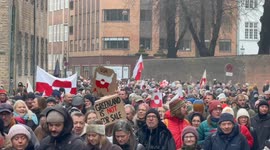 Thousands of Danes, Greenlanders gather in protest against US threats