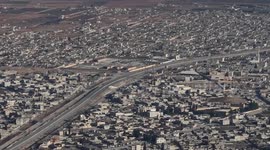 Drone footage shows town of Deir Hafir in Syria’s Aleppo (2)