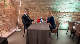 Turkish foreign minister meets Finnish counterpart in Vilnius