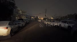 Heavy snowfall blankets Iraq’s Duhok city