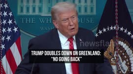 Trump Doubles Down on Greenland: “No Going Back”