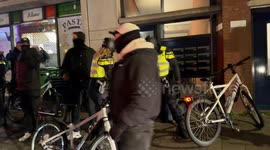 Unrest breaks out in The Hague after AFCON final