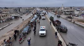 DRONE - Syrian Army announces full control of eastern Aleppo’s Deir Hafir after YPG/SDF withdrawal (2)