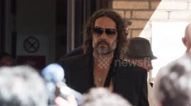 UNCAPTIONED: Russell Brand granted bail in court hearing over further sex offence charges