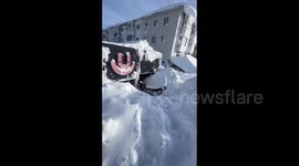 Russia: Heaviest Snowfall In 30 Years Blankets Kamchatka