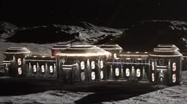 UNCAPTIONED: Room with a view: US startup unveils plans for the first luxury hotel on the Moon