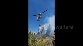 Argentina: Patagonia wildfires reignite as heat and wind fuel flames in Chubut, Argentina