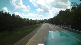 What Happens When You Cut off an 18-Wheeler