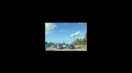 Girl Flies Out of Sunroof