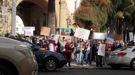 CA: Santa Barbara Free America Walkout