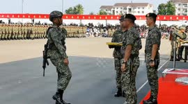 Completion of Training for Young Male Army Soldiers Series 204/2025 and Young Female Soldiers Series 50/2025 at the Army Basic Training Centre (PUSASDA), Port Dickson