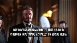 IN CASE YOU MISSED IT: David Beckham admits his children have 'made mistakes' on social media after Brooklyn's bombshell statement