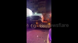 Syria: Syrian Internal Security Forces dismantle two car bombs in the city of Al-Raqqah after they were left behind by the QSD militia before being expelled from the city