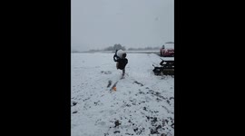 Southern Snowball Showdown: Hilarious Teen Wipeout in Georgia!