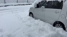 Japan: Strongest Cold Wave of Season Brings Heavy Snow to Wide Areas 2